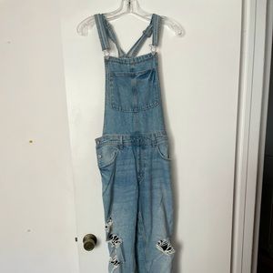 Forever 21 Denim Overalls
